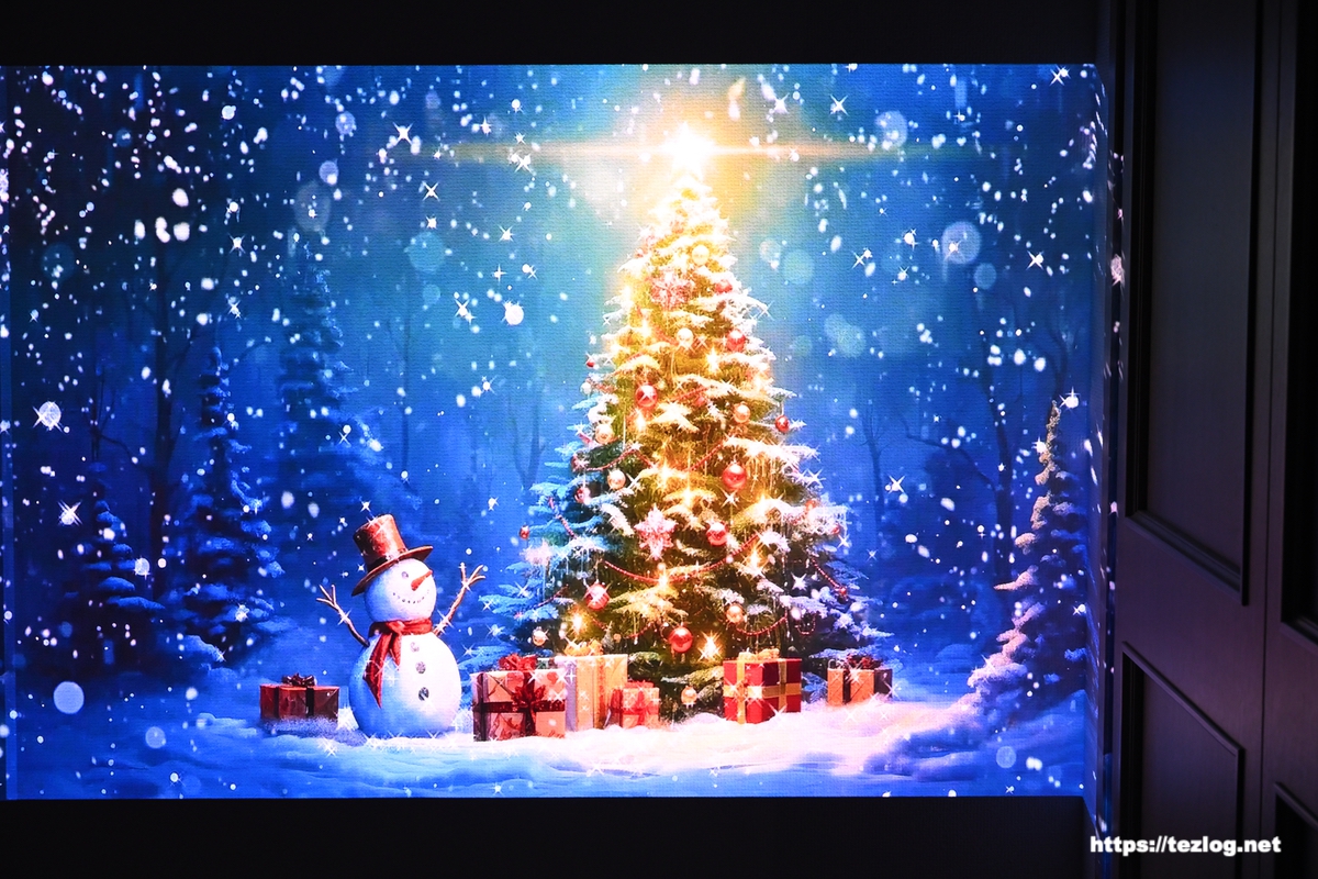 XGIMI 4Kプロジェクター HORIZON S Max でXGIMI Wall の映像