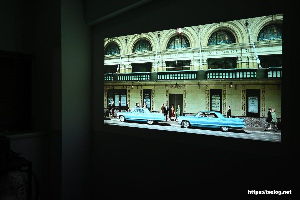 XGIMI 4Kプロジェクター HORIZON Pro 動画配信サイトで映画を視聴