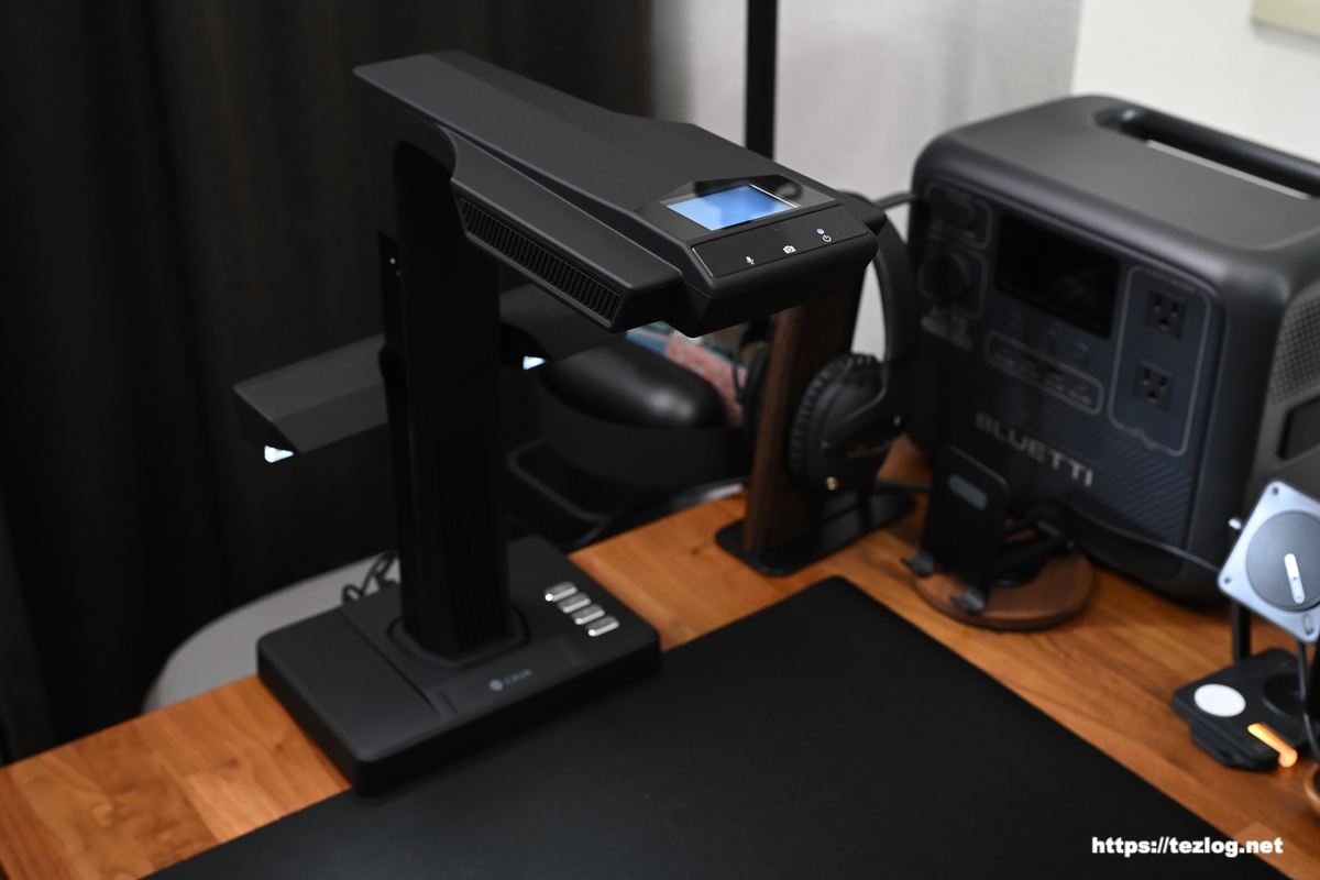 CZUR ET MAX デスクへの設置