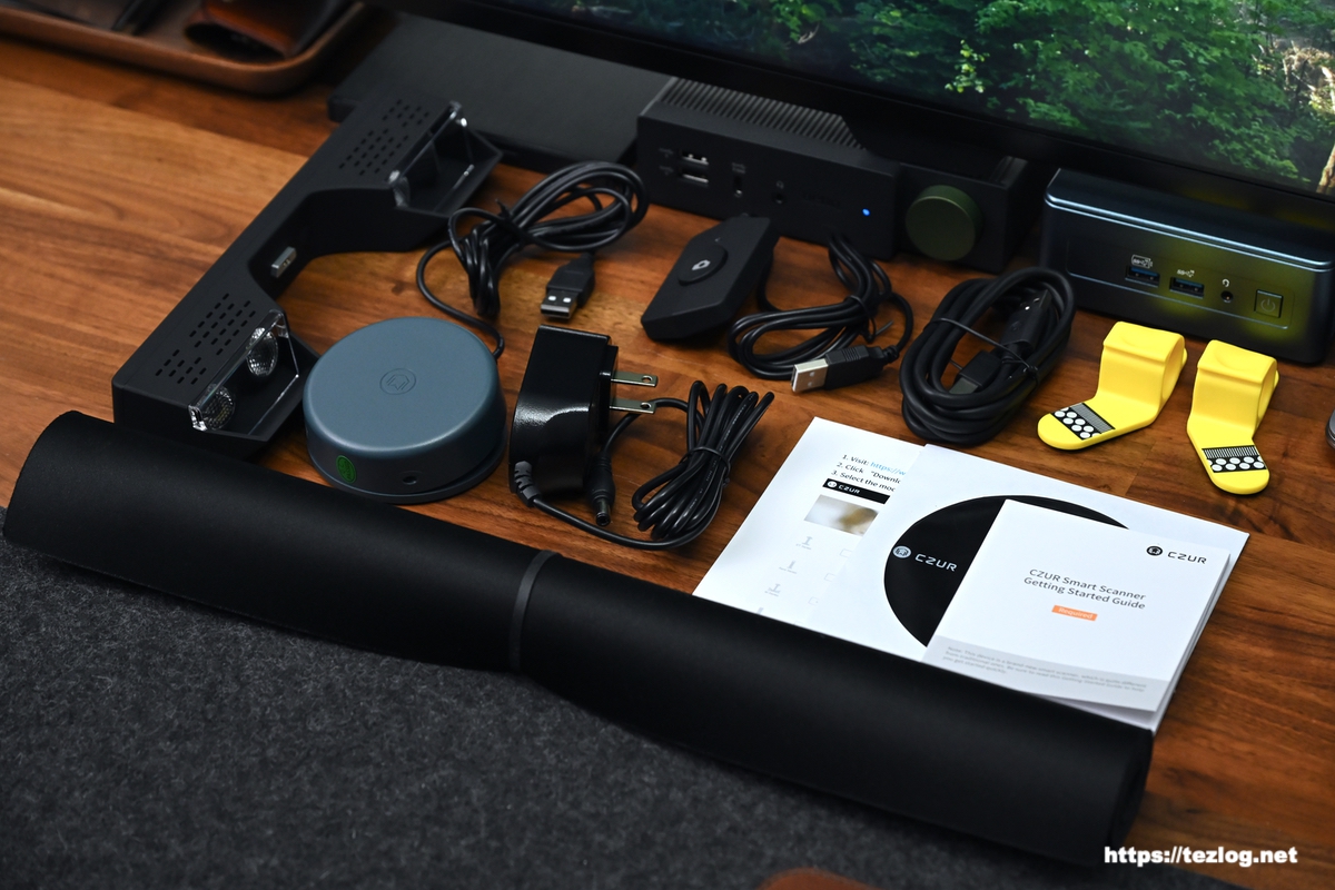 CZUR ET MAX 付属品一式