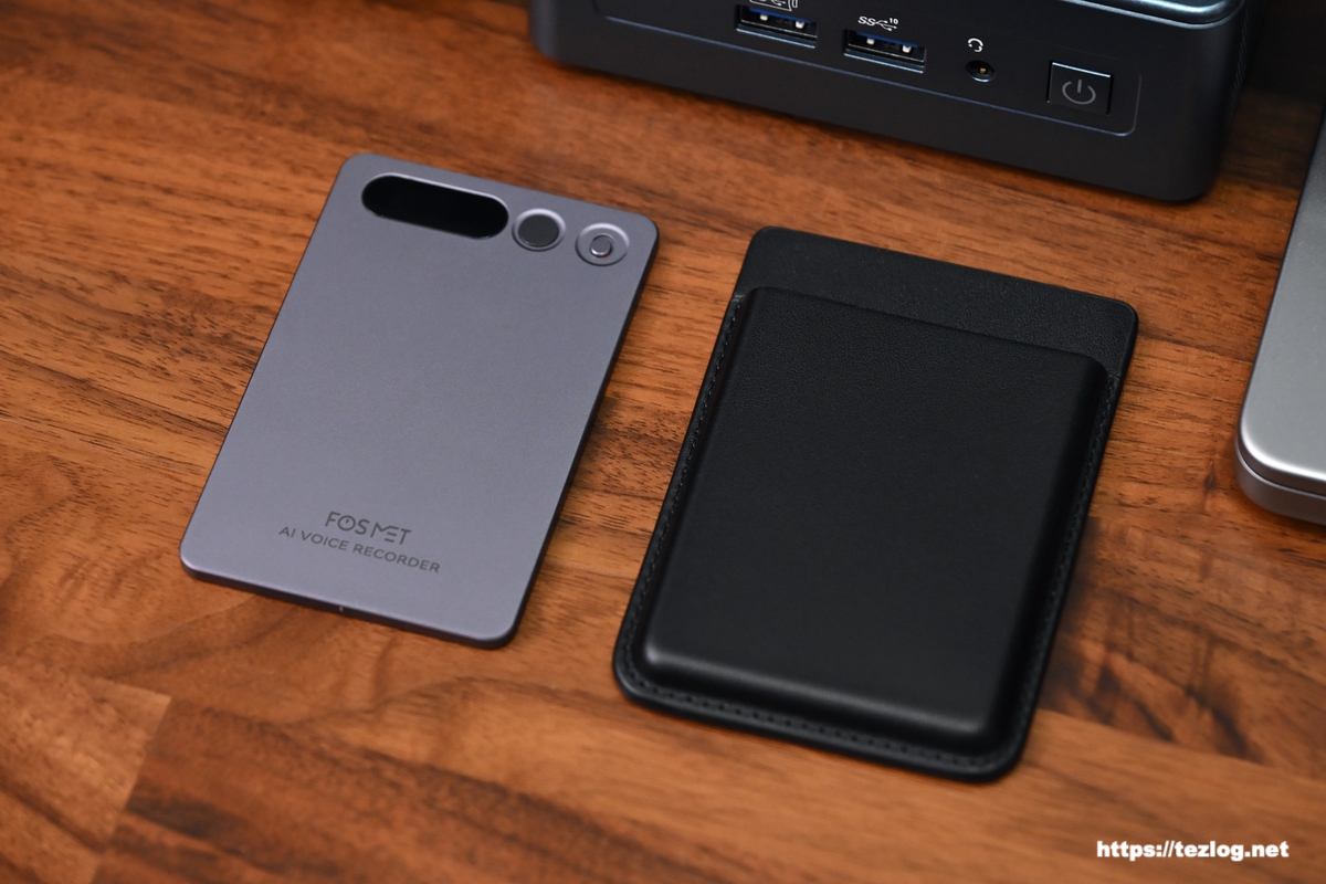 FOSMET X Note Rec10 AI ボイスレコーダー