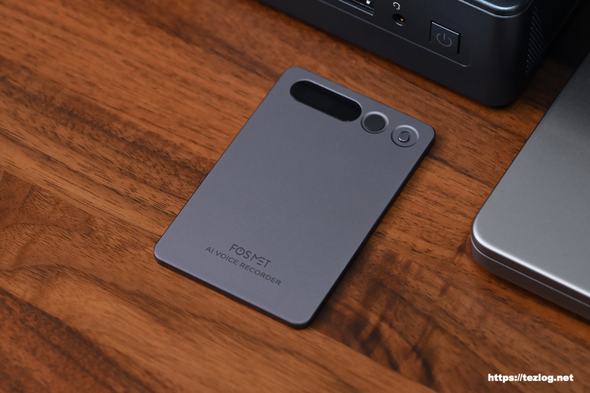 FOSMET X Note Rec10 AI ボイスレコーダー