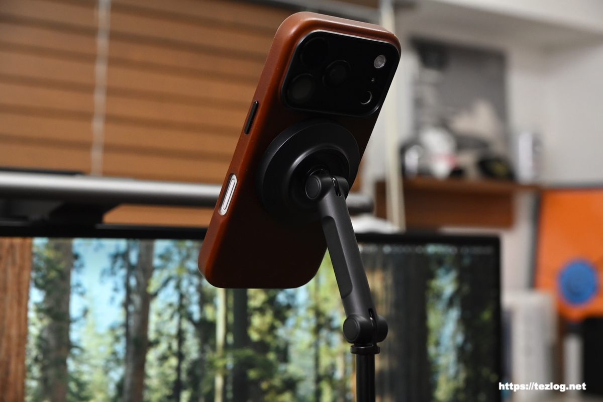 KraftGeek JustTap MagSafe対応 スマホ三脚