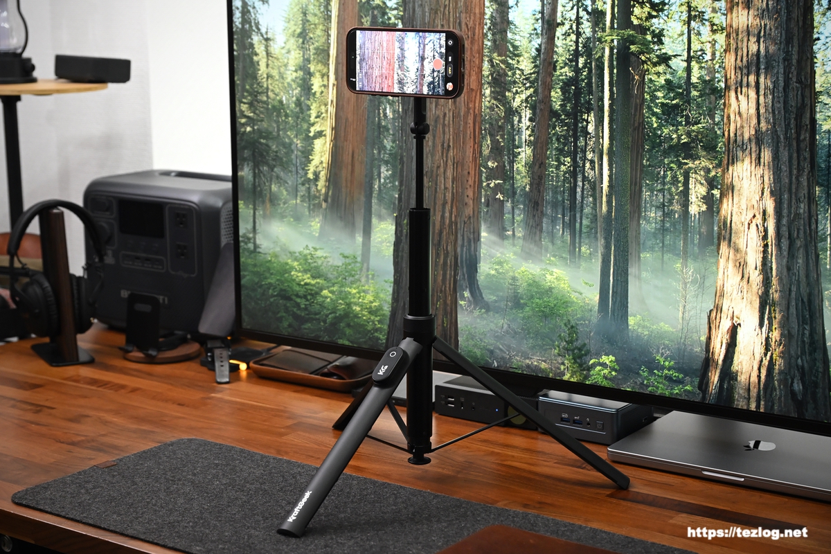 KraftGeek JustTap MagSafe対応 スマホ三脚