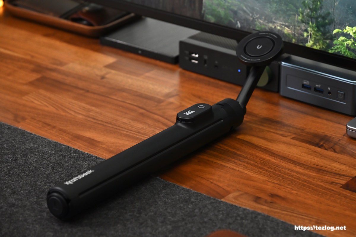 KraftGeek JustTap MagSafe対応 スマホ三脚