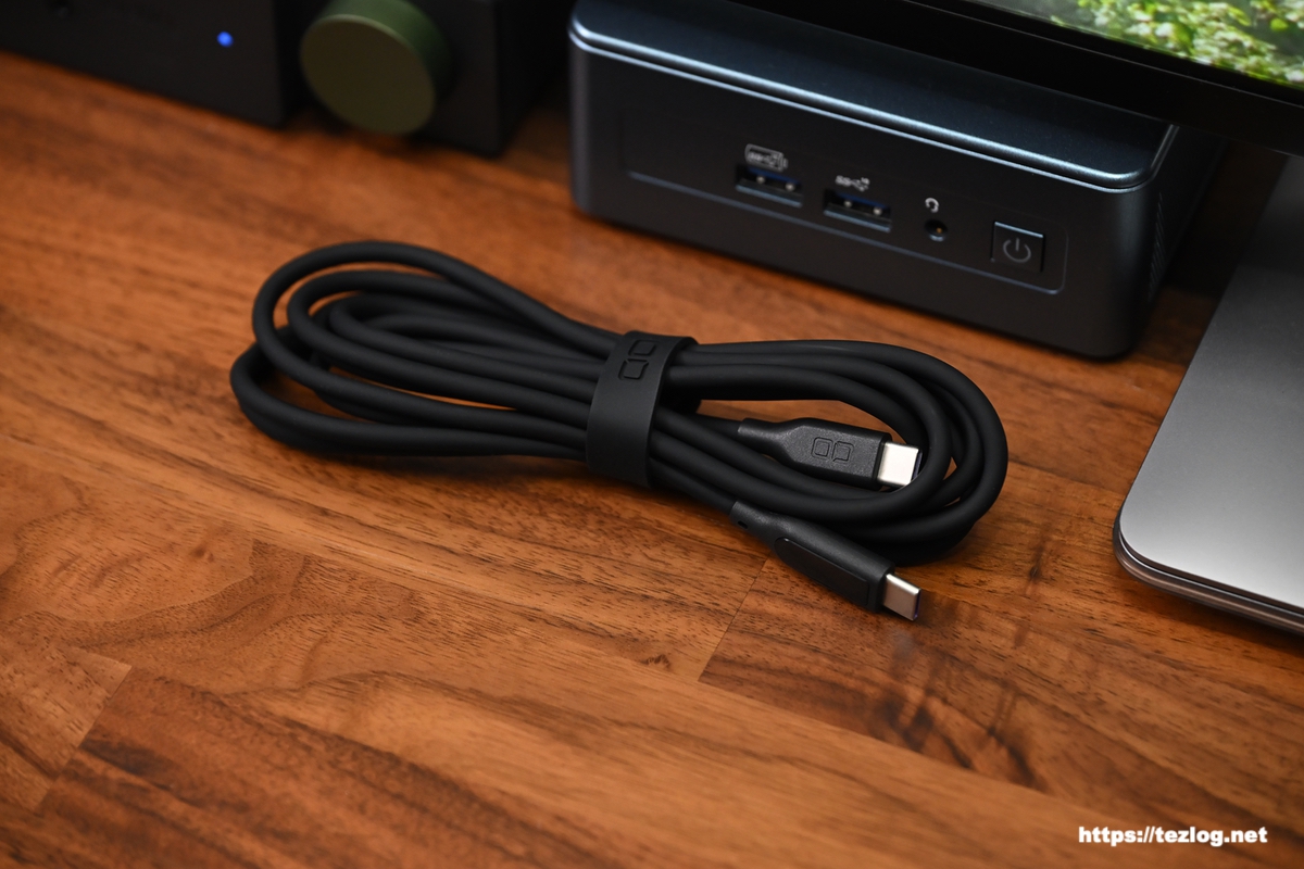 CIO 液晶ディスプレイ付きシリコンケーブル