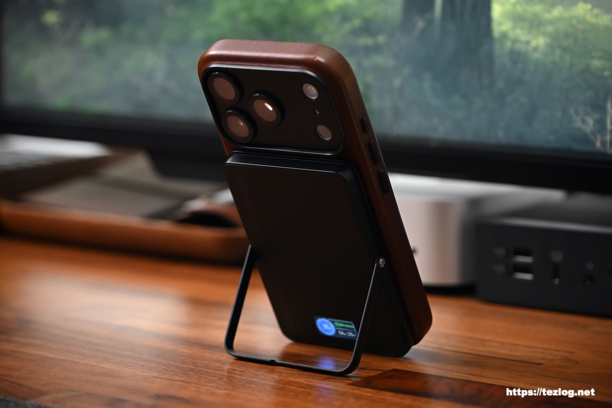 MATECH MagOn Watch Slim 5000 アップグレード版 スタンド使用