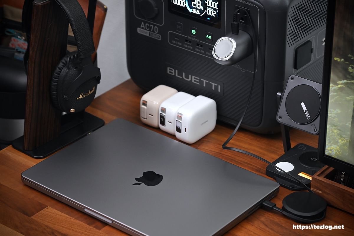 TORRAS Flasheye マルチ充電器 最大45W出力でMacBook Proを充電