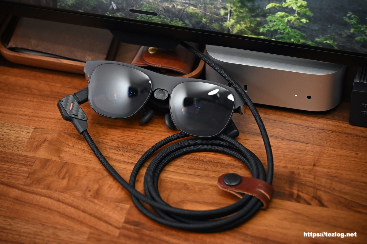 Aulumu M07 240W USB-C to USB-C ケーブル ブラック/カーボンをXREAL One Proのケーブルに。映像出力対応と2mの長さ。