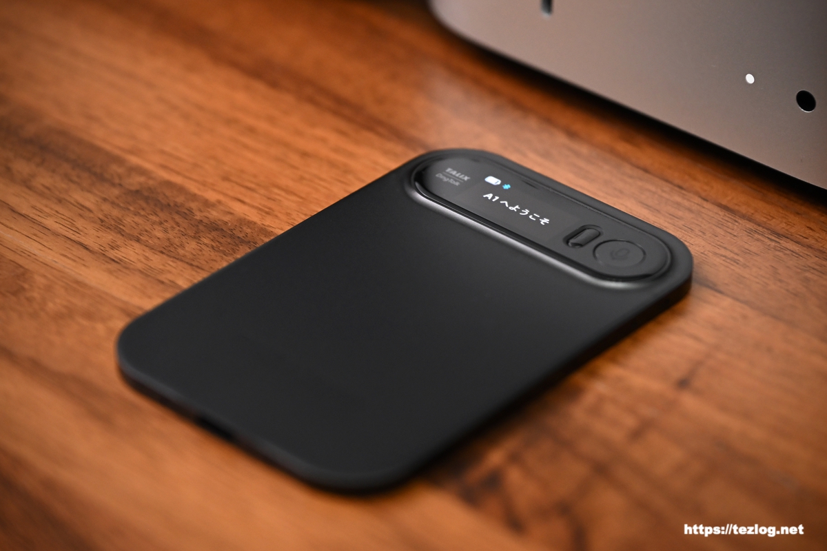 TALIX DingTalk A1 カラーディスプレイの表示がわかる画像