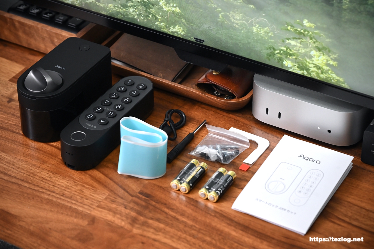 Aqara スマートロック J200 本体と付属品一式