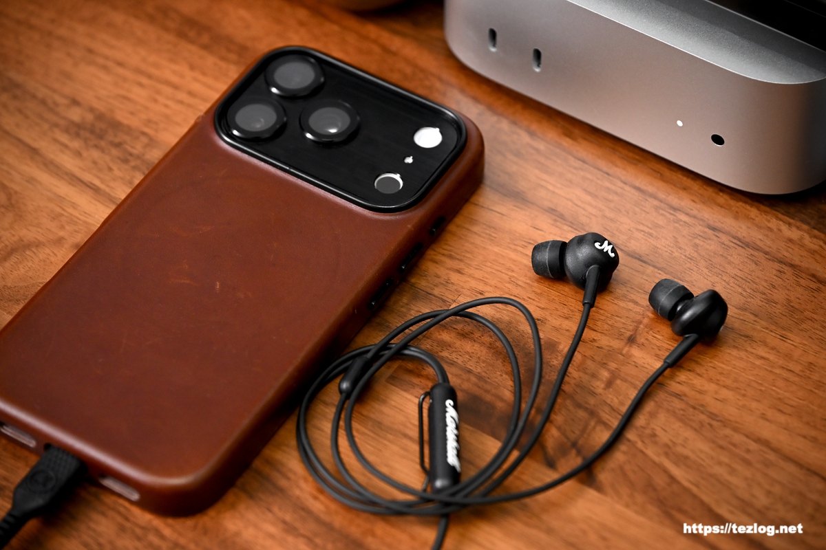 Marshall カナル型有線イヤホン Mode USB-C / iPhone 17 Pro