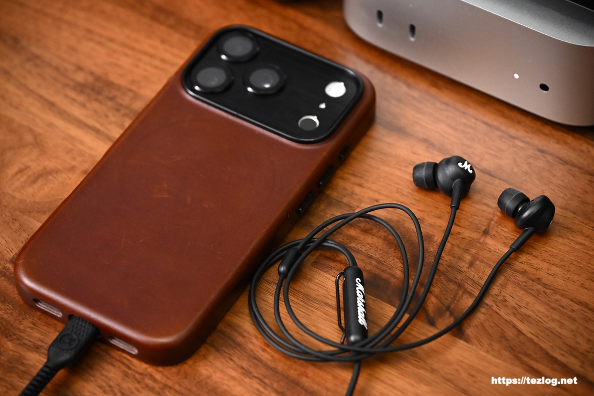 Marshall カナル型有線イヤホン Mode USB-C / iPhone 17 Pro
