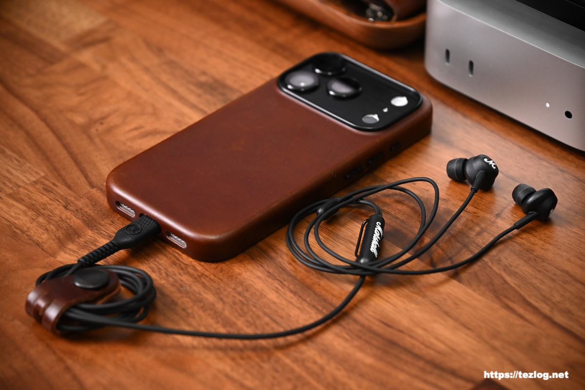 Marshall カナル型有線イヤホン Mode USB-C / iPhone 17 Pro