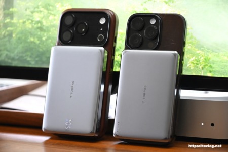 TORRAS MiniMag Pro 10000mAh / iPhone 17 Pro と5000mAh / iPhone 16 Pro