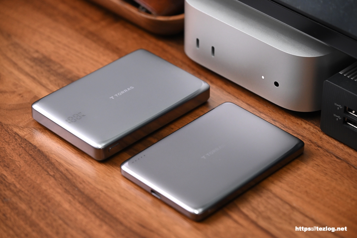 TORRAS MiniMag Pro 10000mAhと5000mAh