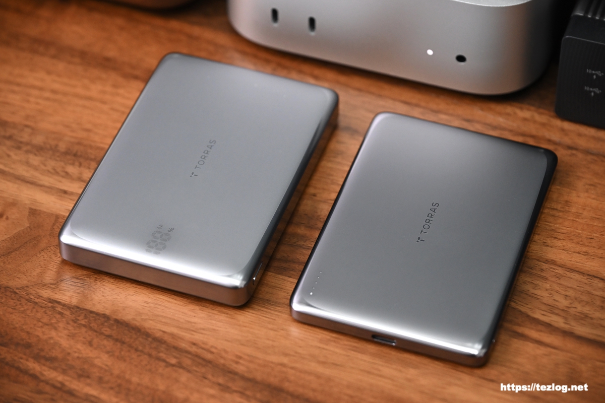 TORRAS MiniMag Pro 10000mAhと5000mAh