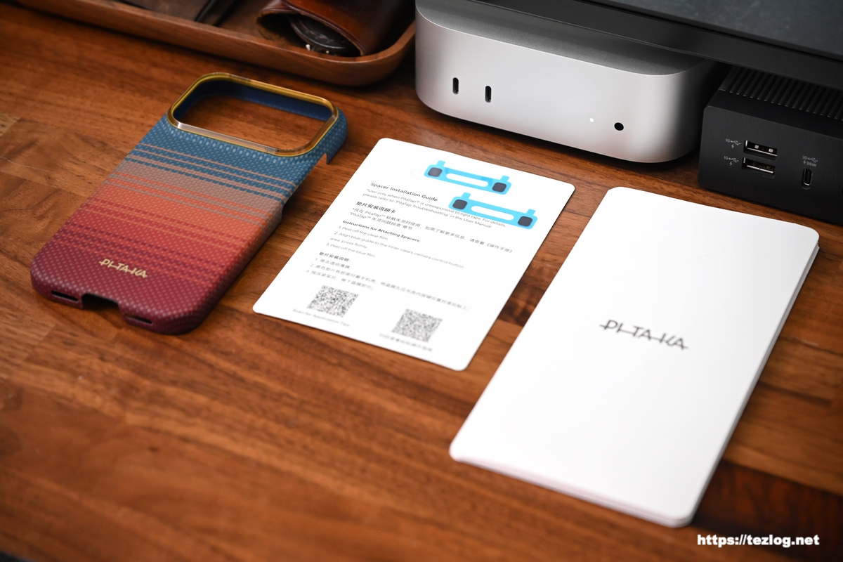PITAKA Edge Case | Moment · Sunset 2.0|California Dream 本体と付属品